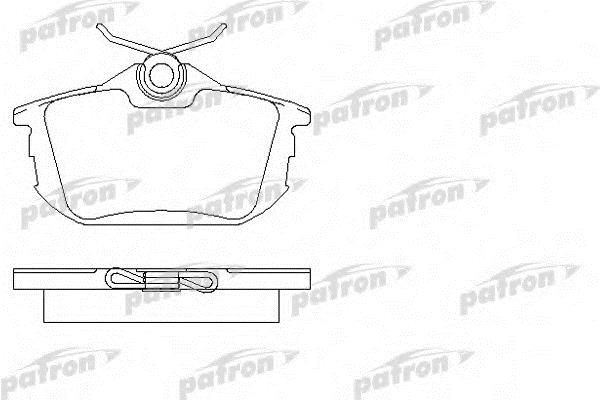 Patron PBP1095 Brake Pad Set, disc brake PBP1095: Buy near me in Poland at 2407.PL - Good price!