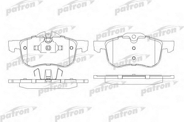 Patron PBP1355 Brake Pad Set, disc brake PBP1355: Buy near me in Poland at 2407.PL - Good price!