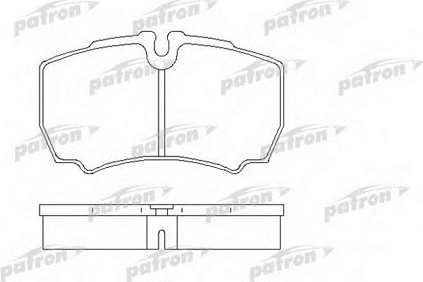 Patron PBP1405 Brake Pad Set, disc brake PBP1405: Buy near me in Poland at 2407.PL - Good price!