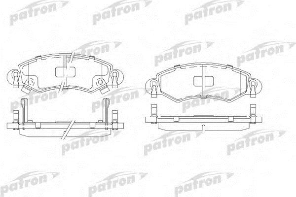Patron PBP1423 Brake Pad Set, disc brake PBP1423: Buy near me in Poland at 2407.PL - Good price!