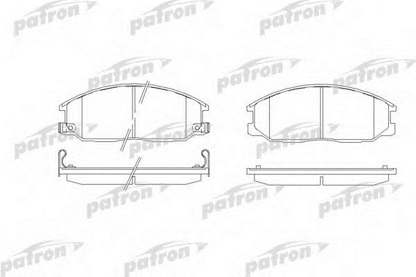 Patron PBP1605 Brake Pad Set, disc brake PBP1605: Buy near me in Poland at 2407.PL - Good price!