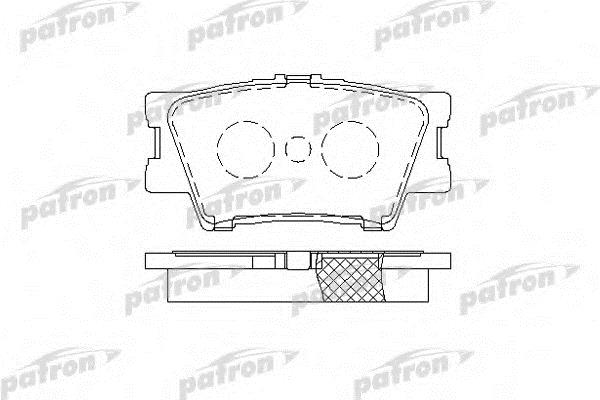 Patron PBP1892 Brake Pad Set, disc brake PBP1892: Buy near me in Poland at 2407.PL - Good price!