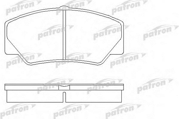 Patron PBP450 Brake Pad Set, disc brake PBP450: Buy near me in Poland at 2407.PL - Good price!