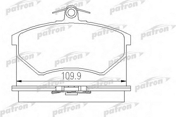 Patron PBP774 Brake Pad Set, disc brake PBP774: Buy near me in Poland at 2407.PL - Good price!