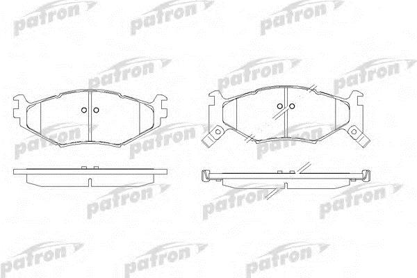 Patron PBP977 Brake Pad Set, disc brake PBP977: Buy near me at 2407.PL in Poland at an Affordable price!