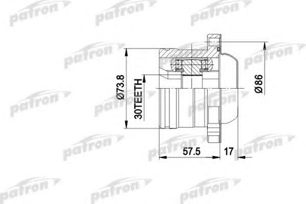 Patron PCV5002 CV joint PCV5002: Buy near me at 2407.PL in Poland at an Affordable price!