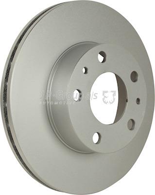 Front brake disc ventilated Jp Group 4163100900