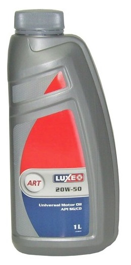 Luxe 368 Моторное масло Luxe STANDARD 20W-50, 1л 368: Отличная цена - Купить в Польше на 2407.PL!