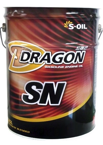 S-Oil DSN52020 Моторное масло S-Oil Dragon 5W-20, 20л DSN52020: Отличная цена - Купить в Польше на 2407.PL!