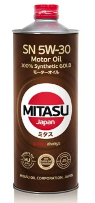 Mitasu MJ-101-1 Моторное масло Mitasu Gold 5W-30, 1л MJ1011: Отличная цена - Купить в Польше на 2407.PL!