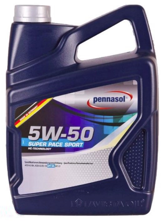 Pennasol 154325 Engine oil Pennasol Super Pace Sport 5W-50, 5L 154325: Buy near me in Poland at 2407.PL - Good price!