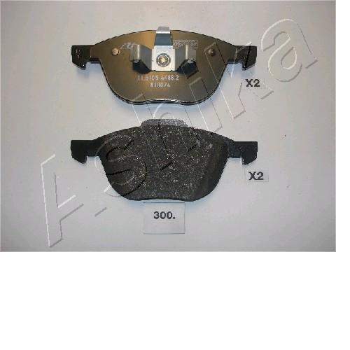 Ashika 50000022 Brake Pad Set, disc brake 50000022: Buy near me in Poland at 2407.PL - Good price!