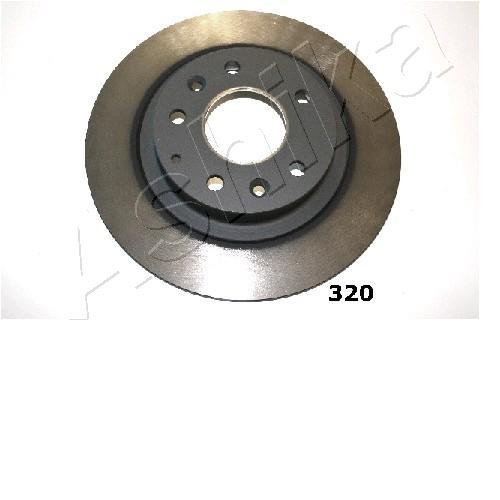 Ashika 61-03-320 Rear brake disc, non-ventilated 6103320: Buy near me in Poland at 2407.PL - Good price!