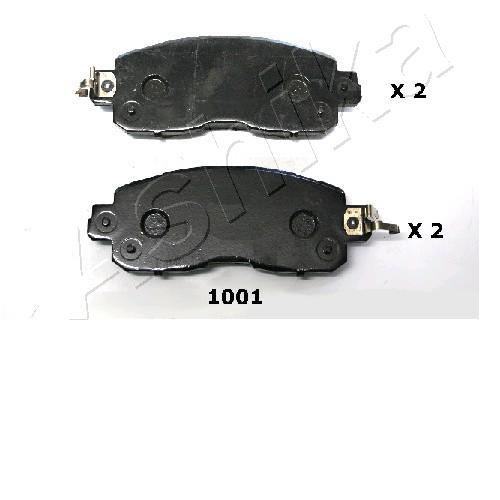 Ashika 50-01-1001 Front disc brake pads, set 50011001: Buy near me at 2407.PL in Poland at an Affordable price!