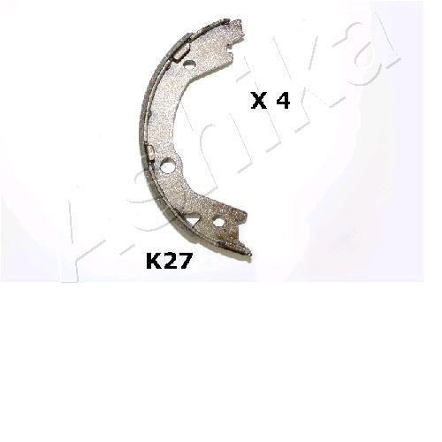 Ashika 55-0K-K27 Drum brake shoes rear, set 550KK27: Buy near me in Poland at 2407.PL - Good price!