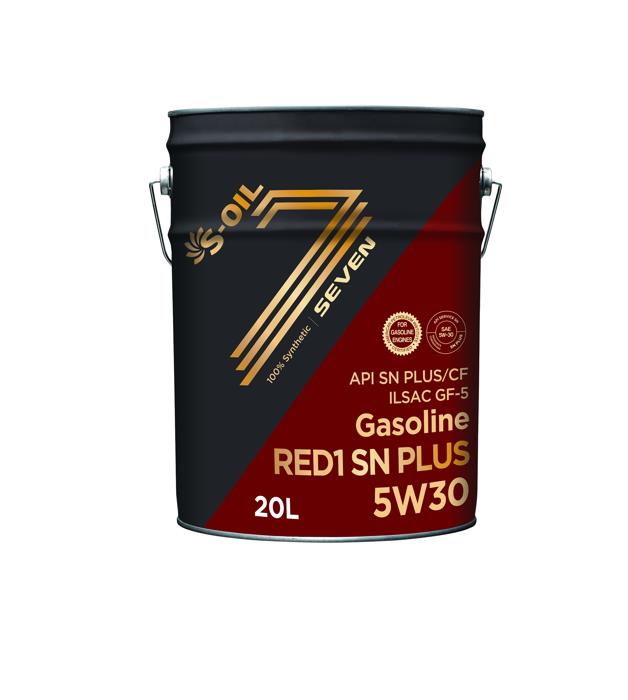S-Oil SRSNPLUS53020 Engine oil S-Oil Seven Red #1 5W-30, 20L SRSNPLUS53020: Buy near me in Poland at 2407.PL - Good price!