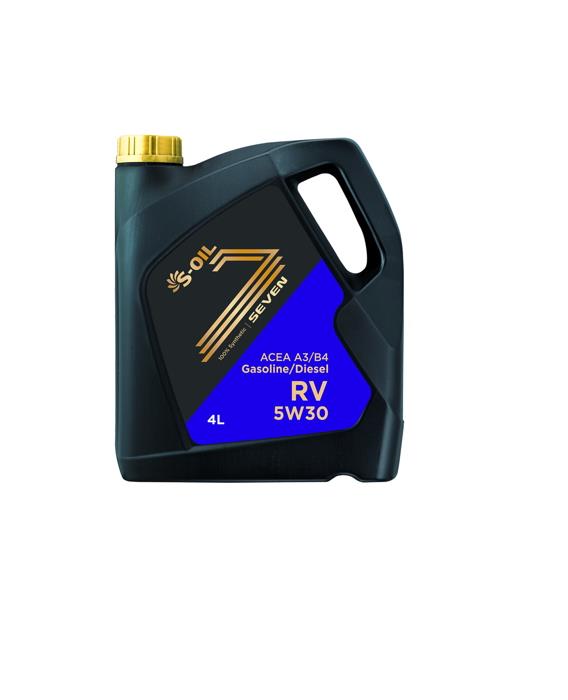 S-Oil SRV5304 Моторное масло S-Oil SEVEN RV 5W-30, 4л SRV5304: Отличная цена - Купить в Польше на 2407.PL!