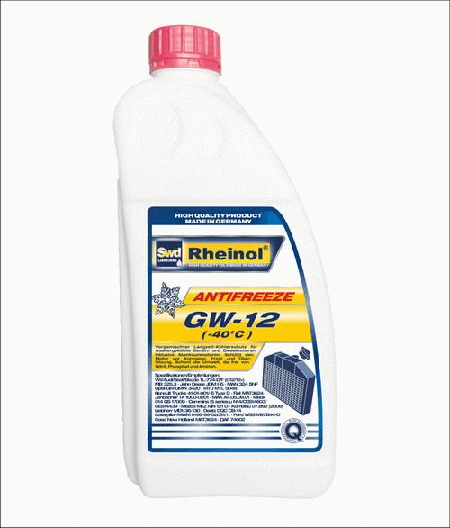 SWD Rheinol 39140.180 Жидкость охлаждающая SWD Rheinol Antifreeze GW12 (-40°C), 1.5 л 39140180: Отличная цена - Купить в Польше на 2407.PL!