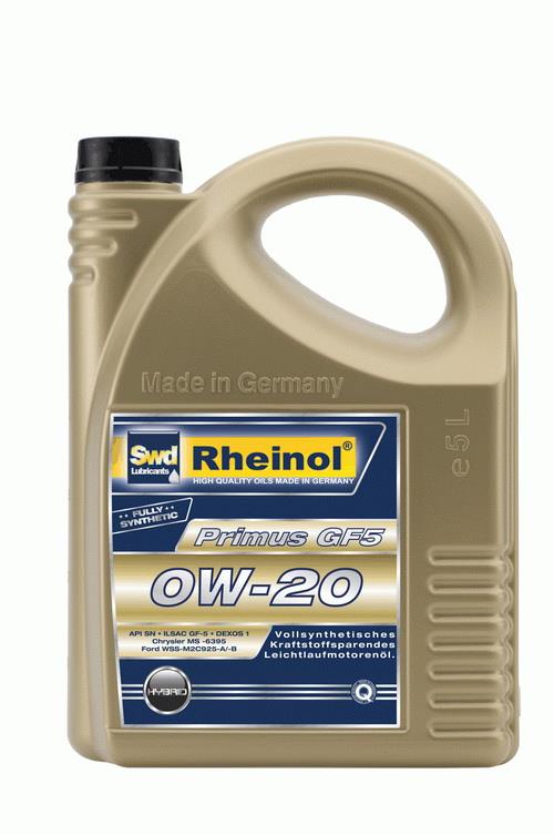 SWD Rheinol 31171.580 Motoröl SWD Rheinol Primus GF5 0W-20, 5L 31171580: Kaufen Sie zu einem guten Preis in Polen bei 2407.PL!