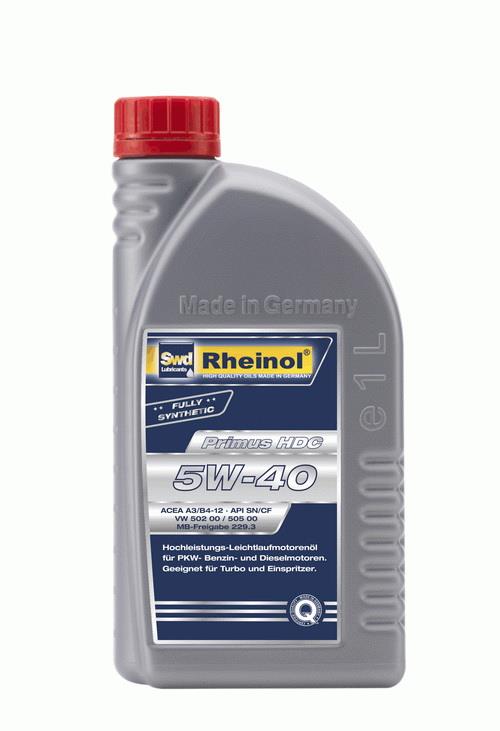 SWD Rheinol 31167.180 Engine oil SWD Rheinol Primus HDC 5W-40, 1L 31167180: Buy near me in Poland at 2407.PL - Good price!