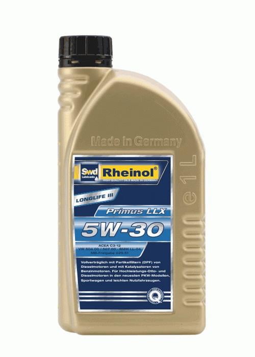 SWD Rheinol 31180.180 Engine oil SWD Rheinol Primus LLX 5W-30, 1L 31180180: Buy near me in Poland at 2407.PL - Good price!