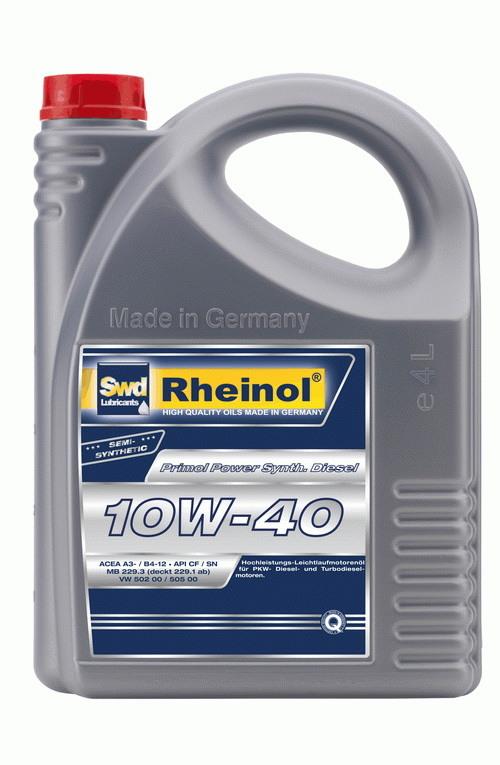 SWD Rheinol 31344.481 Моторное масло SWD Rheinol Primol Power Synth. CS Diesel 10W-40, 4л 31344481: Отличная цена - Купить в Польше на 2407.PL!