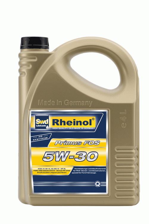 SWD Rheinol 31173.481 Моторное масло SWD Rheinol Primus FOS 5W-30, 4л 31173481: Отличная цена - Купить в Польше на 2407.PL!