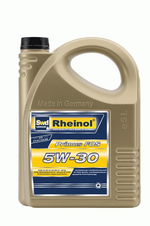 SWD Rheinol 31173.580 Engine oil SWD Rheinol Primus FOS 5W-30, 5L 31173580: Buy near me in Poland at 2407.PL - Good price!