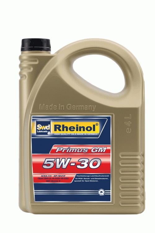 SWD Rheinol 31225.481 Motoröl SWD Rheinol Primus GM 5W-30, 4L 31225481: Kaufen Sie zu einem guten Preis in Polen bei 2407.PL!