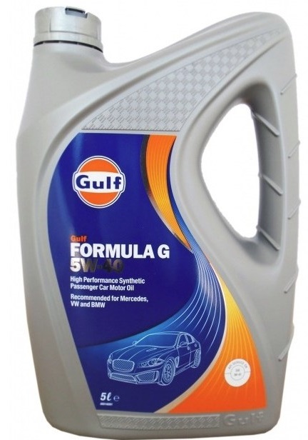 Gulf 5056004113036 Engine oil Gulf Formula G 5W-40, 5L 5056004113036: Buy near me in Poland at 2407.PL - Good price!