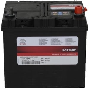 Toyota 28800-15050 Battery Toyota 12V 65AH 580A(EN) L+ 2880015050: Buy near me in Poland at 2407.PL - Good price!