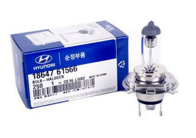 Hyundai/Kia 18647 61566 Halogen lamp 12V H4 60/55W 1864761566: Buy near me at 2407.PL in Poland at an Affordable price!