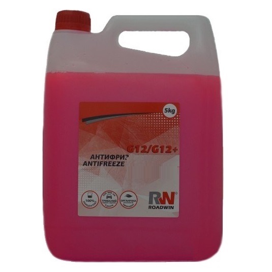 Roadwin C01333 Antifreeze G12+, red, -35°C, 5 l C01333: Buy near me in Poland at 2407.PL - Good price!