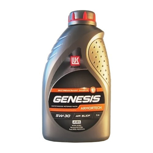 Lukoil 1539458 Engine oil Lukoil Genesis Armortech 5W-30, API SL/CF, ACEA A5/B5, 1L 1539458: Buy near me at 2407.PL in Poland at an Affordable price!