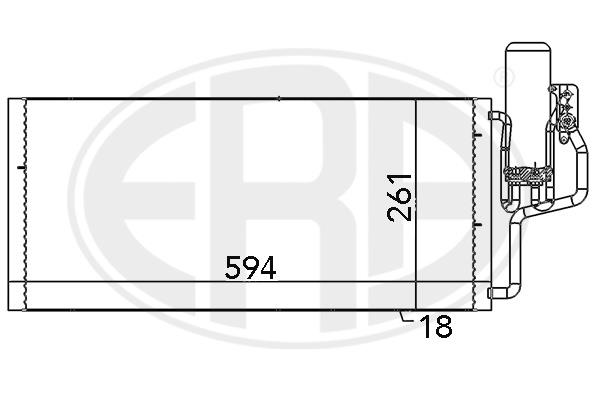 Era 667100 Радиатор кондиционера (Конденсатор) 667100: Отличная цена - Купить в Польше на 2407.PL!