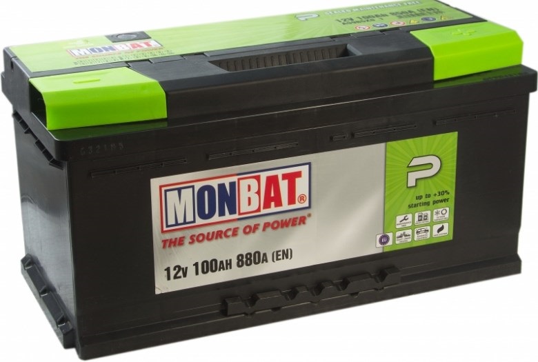 Monbat 600130084SMF Battery Monbat Premium 12V 100AH 880A(EN) R+ 600130084SMF: Buy near me in Poland at 2407.PL - Good price!