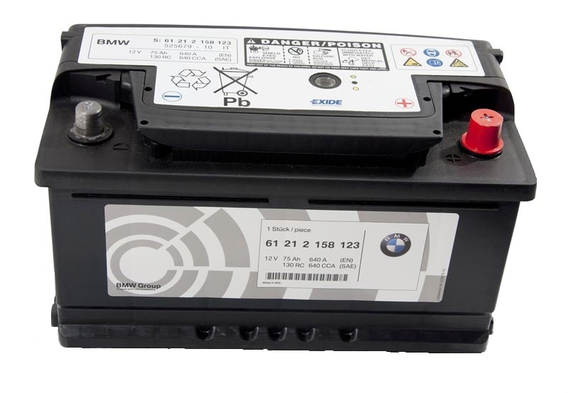 BMW 61 21 2 158 123 Battery Rechargeable BMW 12V 19Ah 170A R + 61212158123: Buy near me in Poland at 2407.PL - Good price!