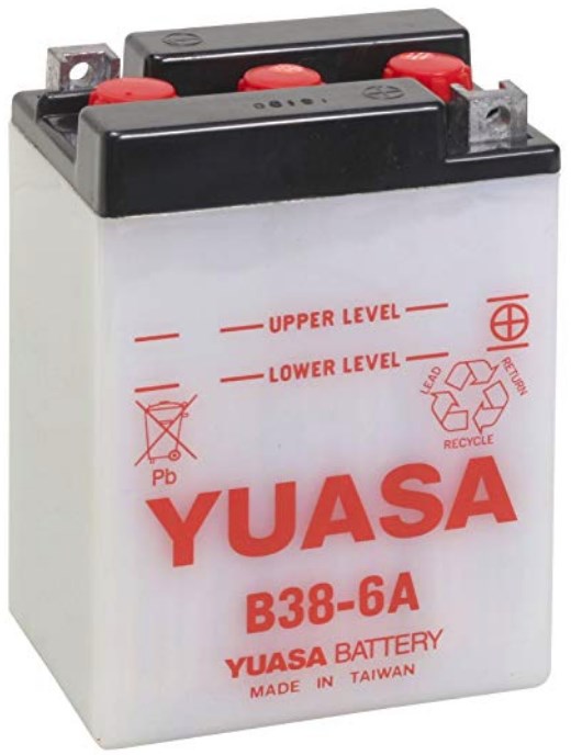 Yuasa B386A Акумулятор Yuasa 6В 13,7Ач R+ B386A: Купити у Польщі - Добра ціна на 2407.PL!