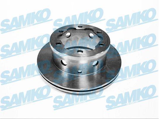 Samko V2444V Rear ventilated brake disc V2444V: Buy near me in Poland at 2407.PL - Good price!