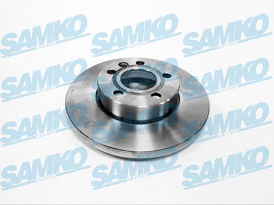 Samko V2381P Unventilated front brake disc V2381P: Buy near me at 2407.PL in Poland at an Affordable price!