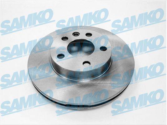 Samko V2371V Тормозной диск вентилируемый, 1 шт. V2371V: Купить в Польше - Отличная цена на 2407.PL!