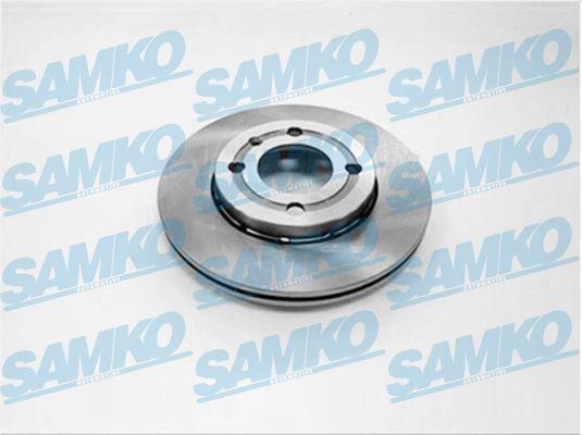 Samko V2291V Ventilated disc brake, 1 pcs. V2291V: Buy near me in Poland at 2407.PL - Good price!