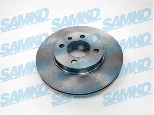 Samko V2161V Front brake disc ventilated V2161V: Buy near me in Poland at 2407.PL - Good price!