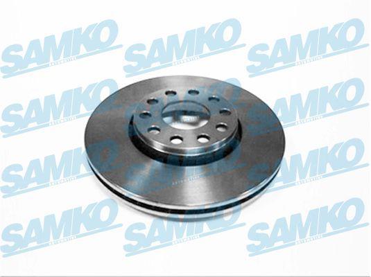 Samko V2004V Ventilated disc brake, 1 pcs. V2004V: Buy near me in Poland at 2407.PL - Good price!