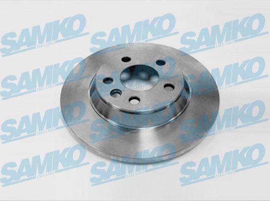 Samko V2002P Тормозной диск задний невентилируемый V2002P: Отличная цена - Купить в Польше на 2407.PL!