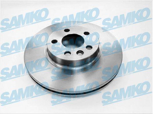 Samko V2001V Ventilated disc brake, 1 pcs. V2001V: Buy near me in Poland at 2407.PL - Good price!