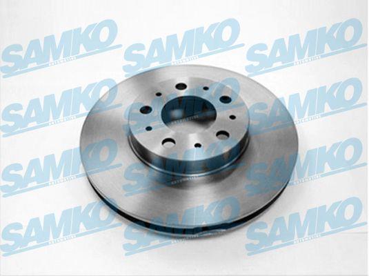 Samko V1283V Ventilated disc brake, 1 pcs. V1283V: Buy near me in Poland at 2407.PL - Good price!