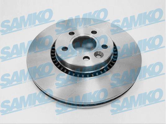 Samko V1012V Ventilated disc brake, 1 pcs. V1012V: Buy near me in Poland at 2407.PL - Good price!