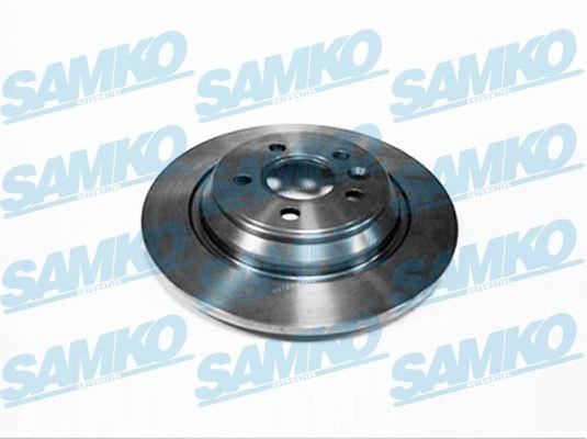 Samko V1009P Тормозной диск задний невентилируемый V1009P: Отличная цена - Купить в Польше на 2407.PL!