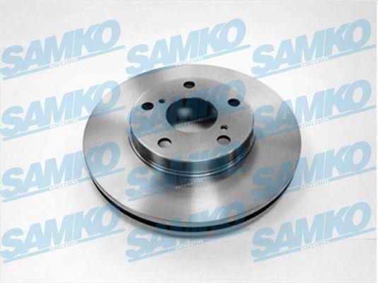 Samko T2981V Ventilated disc brake, 1 pcs. T2981V: Buy near me in Poland at 2407.PL - Good price!